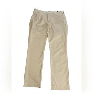 Polo Ralph Lauren Straight Stretch Fit Khaki Beige Chino Pants Mens 38”Wx33”L